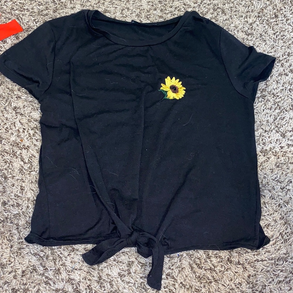 SHEIN sunflower shirt